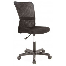 FOTEL OBROTOWY Q-121 CZARNY
